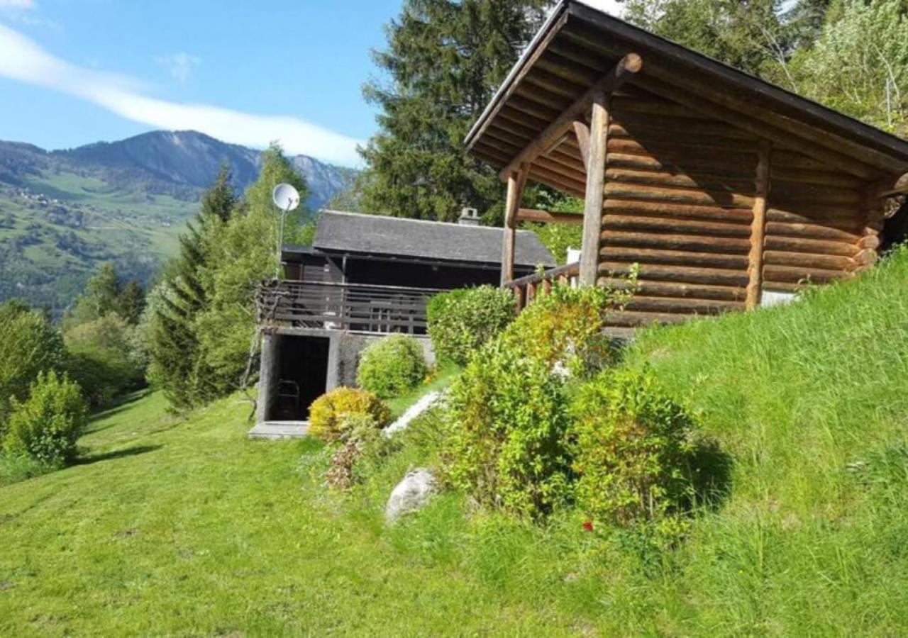 Charmant Chalet Dans La Montagne Proche De Verbier Sembrancher Exterior photo